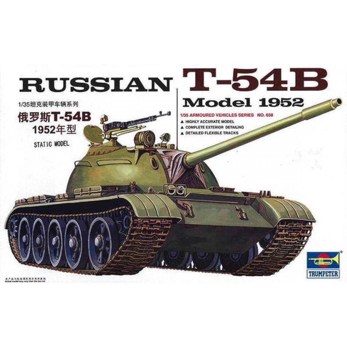 Trumpeter - Russischer Panzer T-54B - 1:35e - Trumpeter - Accessoires et pièces