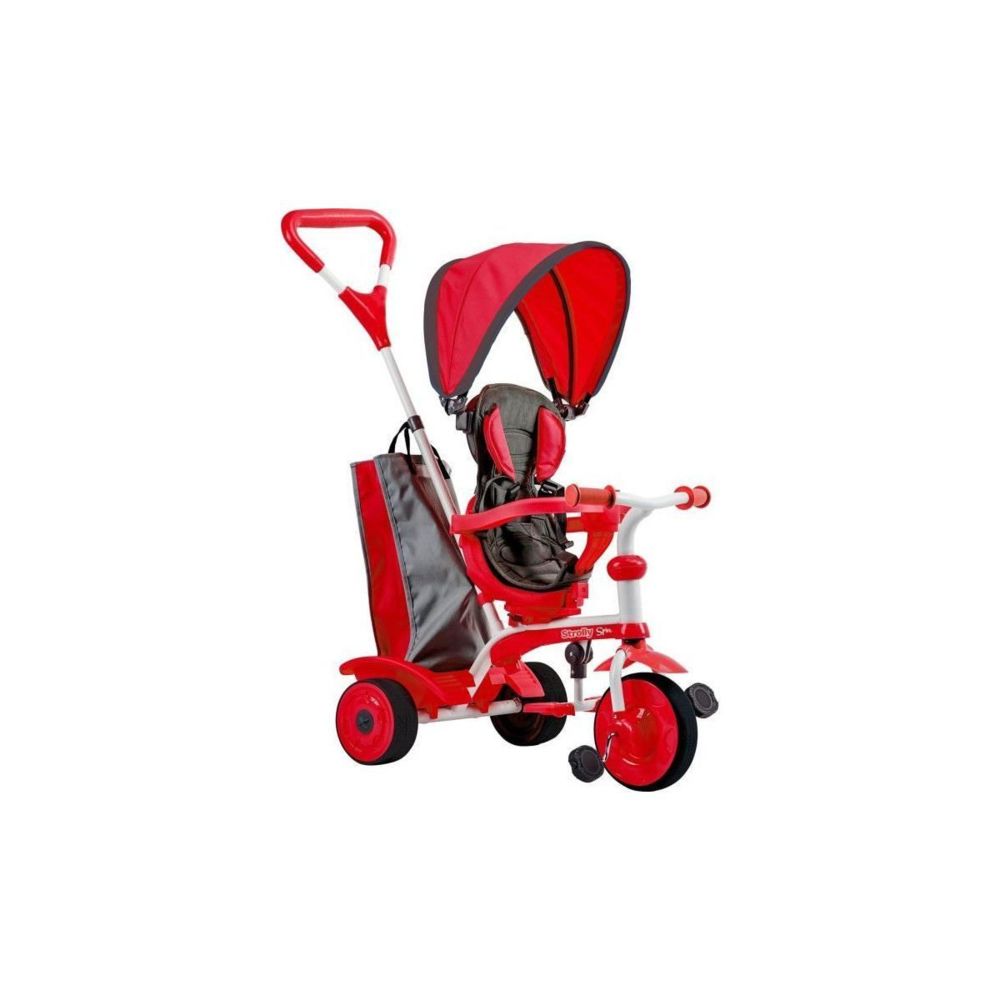 Y-Volution - Strolly - Tricycle Evolutif Strolly Spin - Rouge - Tricycle