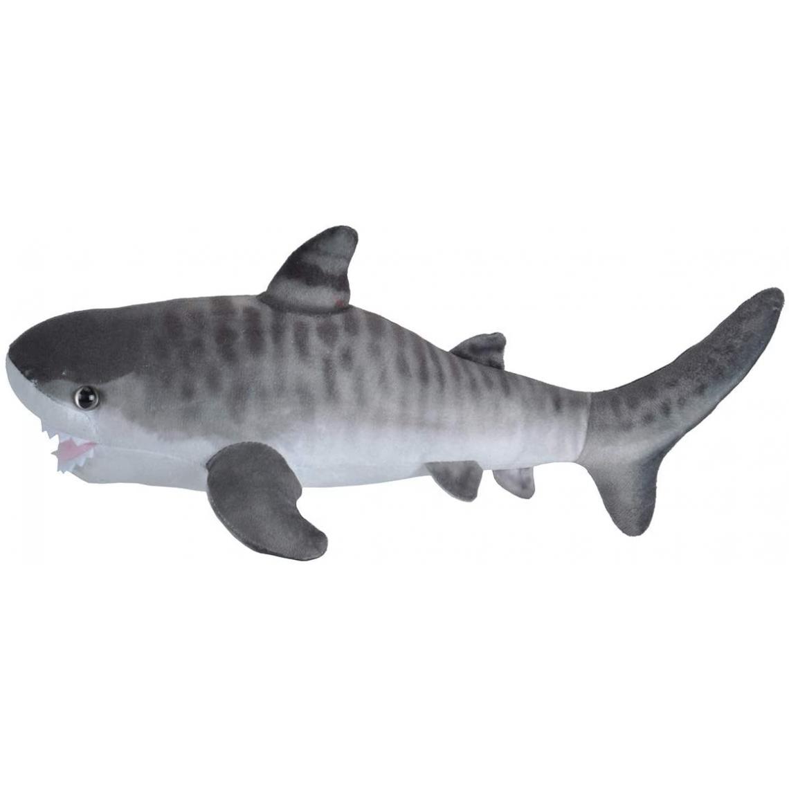 Wild Republic - peluche Living Ocean Requin-Tigre de 40 cm - Animaux