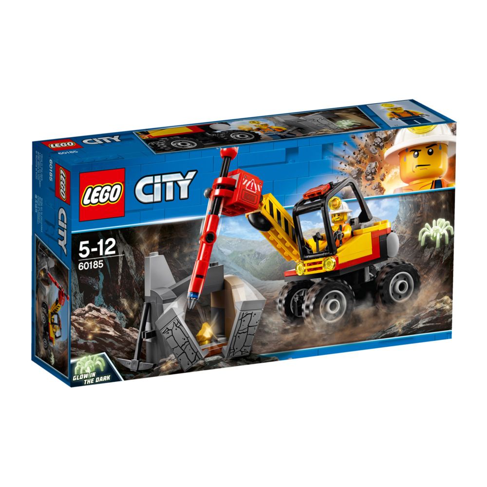 Lego - LEGO® City - L'excavatrice avec marteau-piqueur - 60185 - Briques Lego