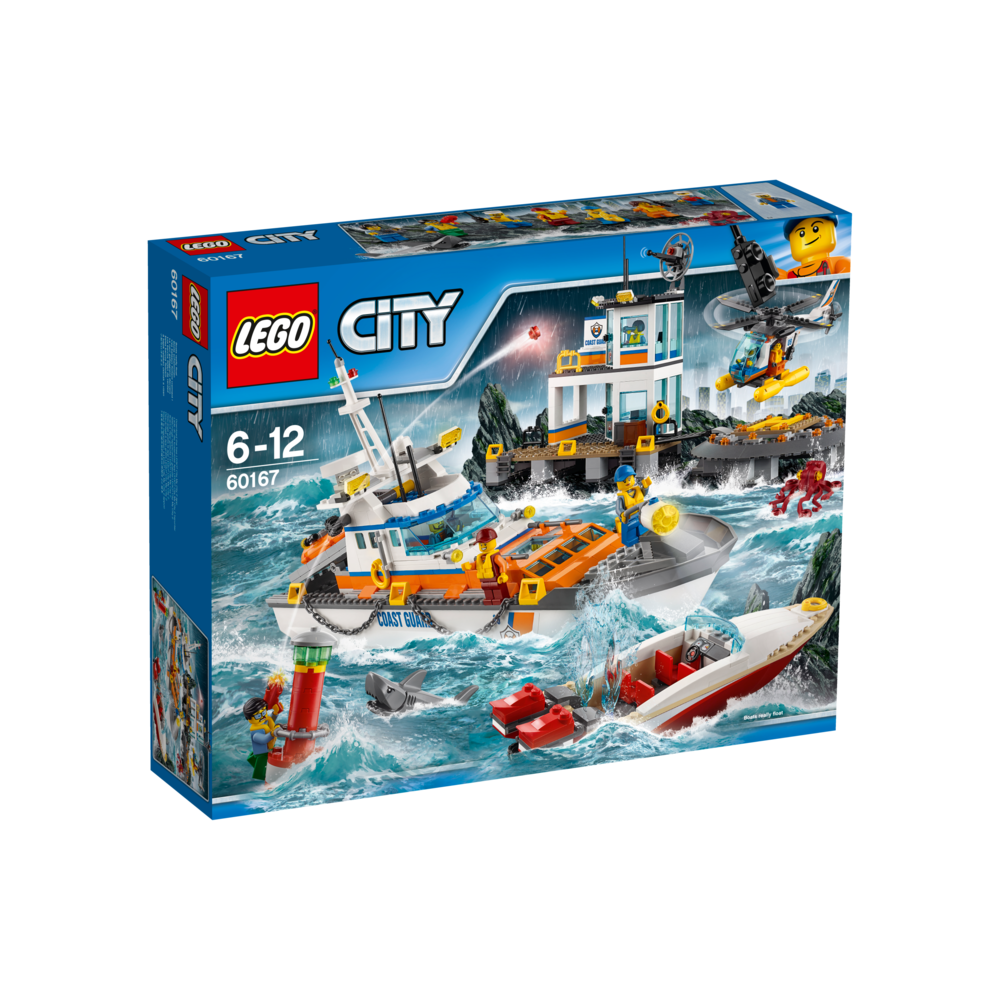 Lego - LEGO® City - Le QG des garde-côtes - 60167 - Briques Lego