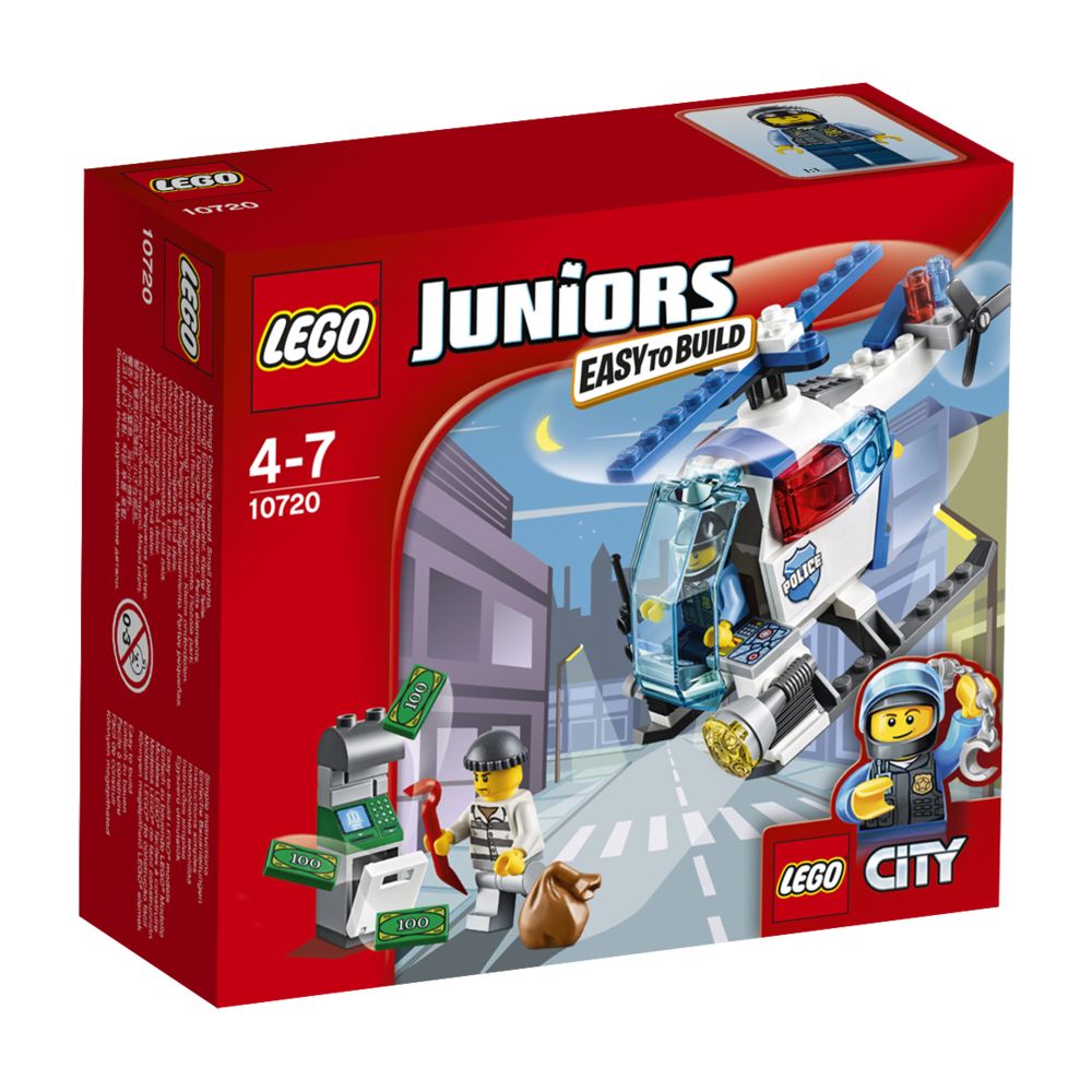 Lego - La poursuite en hélicoptère de police - 10720 - Briques Lego