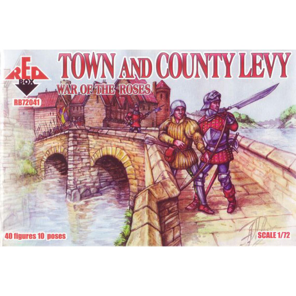 Red Box - Town & Country Levy, War of the Roses 2 - 1:72e - Red Box - Voitures RC