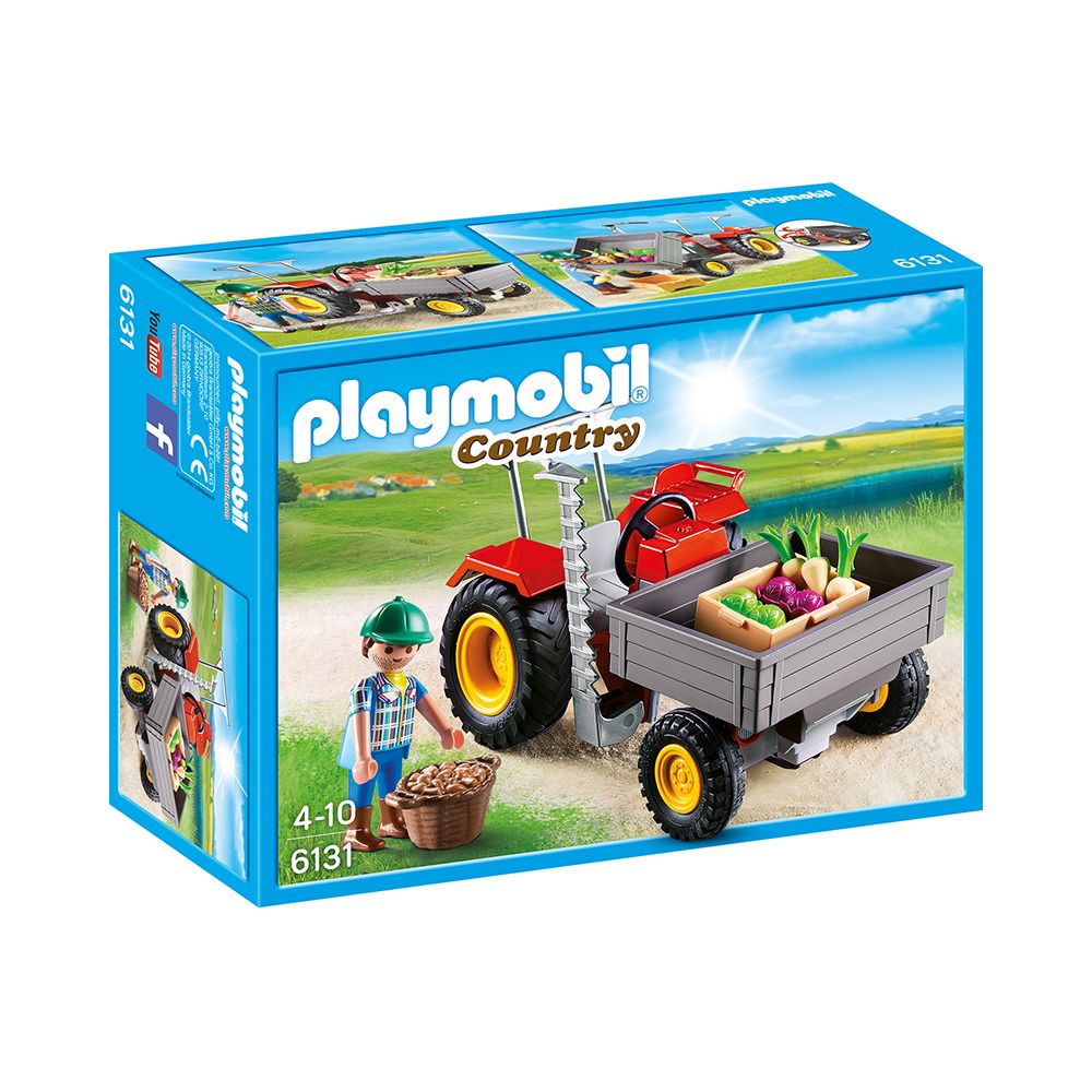 Playmobil - Fermier avec faucheuse - 6131 - Playmobil