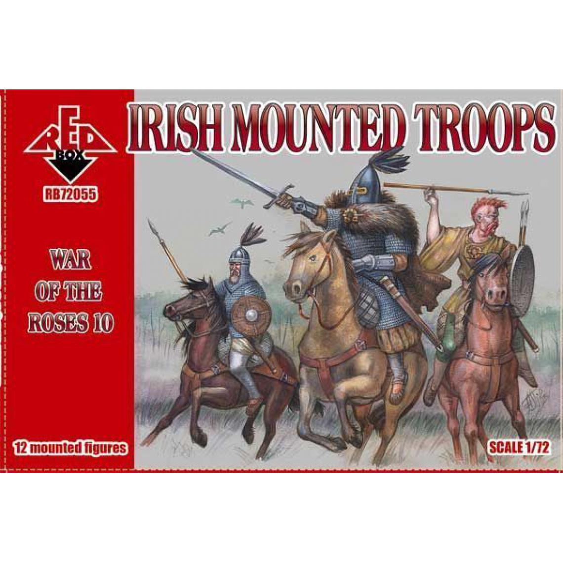 Red Box - Irish mounted troops,War of the Roses 10 - 1:72e - Red Box - Voitures RC