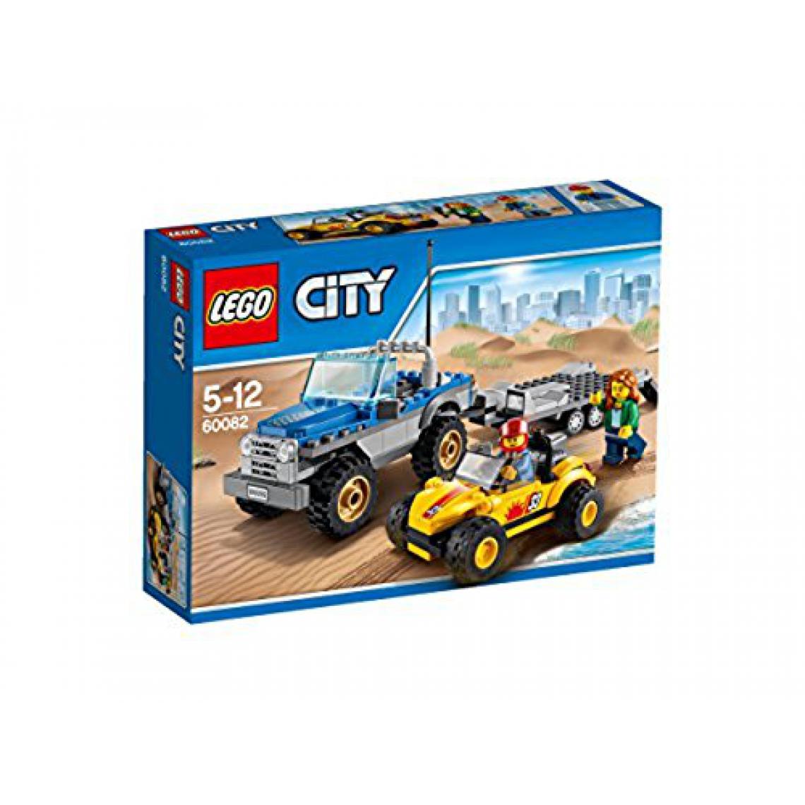 Lego - LEgO city great Vehicles Dune Buggy Trailer 60082 - Briques et blocs