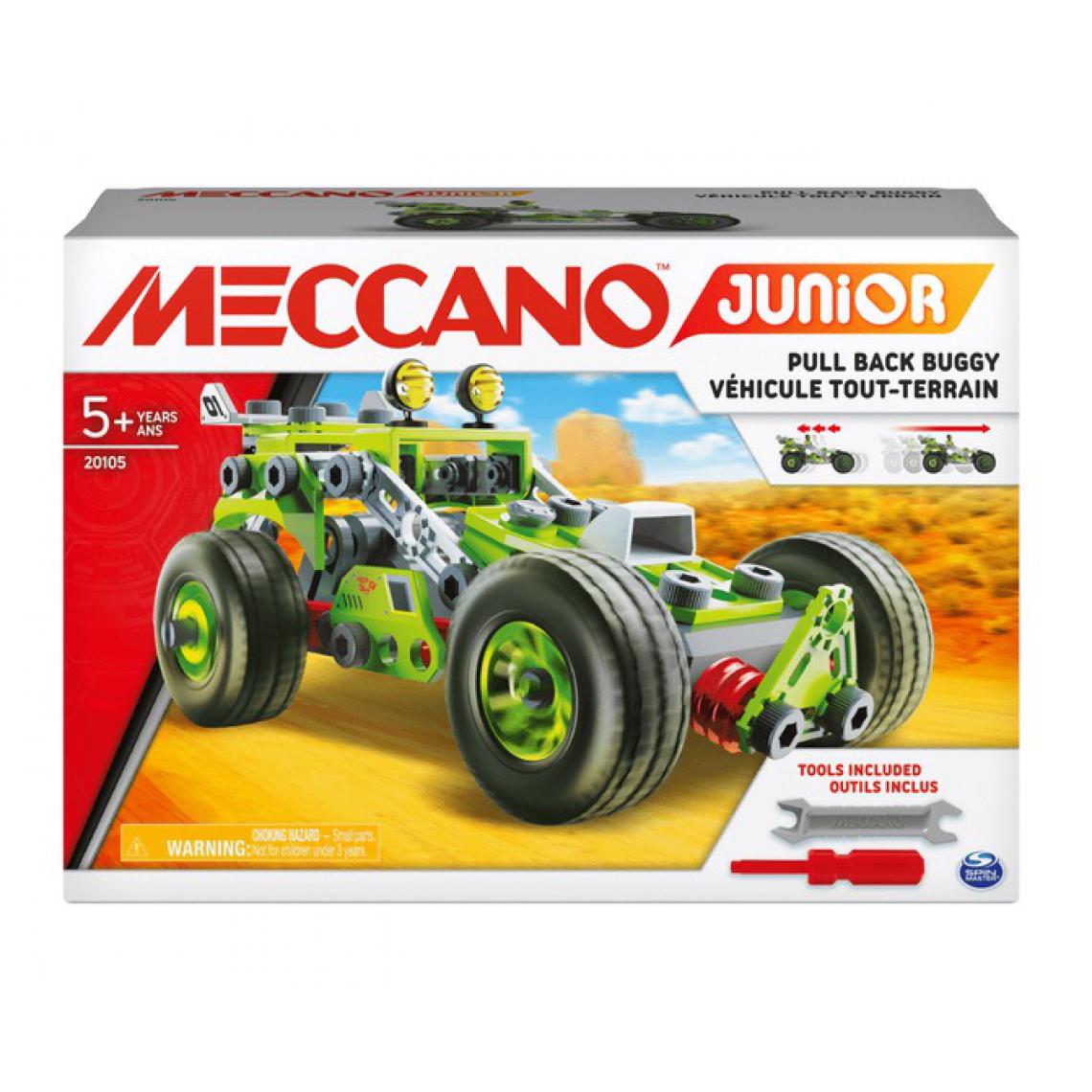 Meccano - Ma voiture a retrofriction Meccano Junior - Meccano