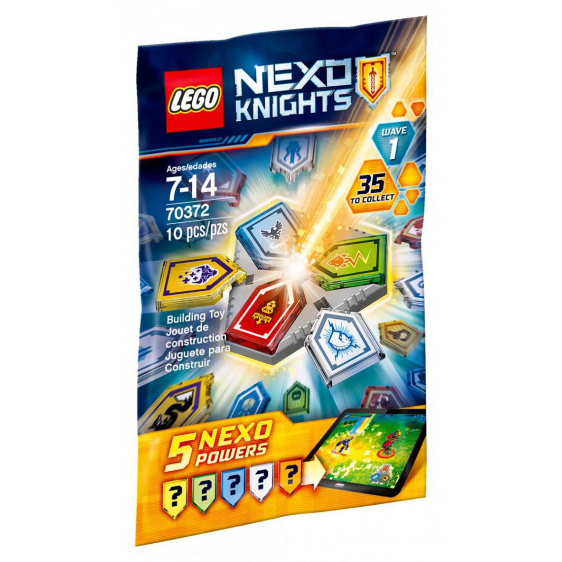 Lego - 70372 Combo NEXO Pouvoirs Série 1, LEGO® NEXO KNIGHTS 0117 - Briques Lego