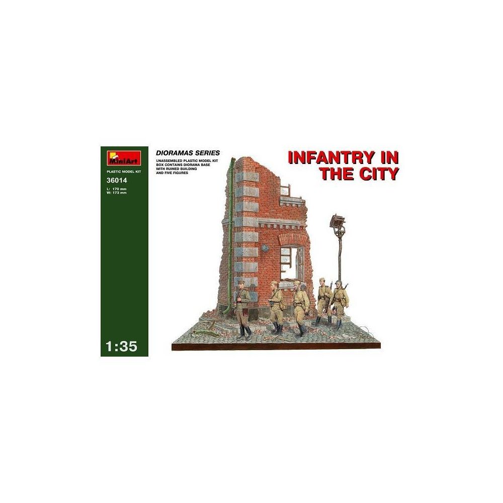 Mini Art - Infantry In The City - Décor Modélisme - Accessoires maquettes
