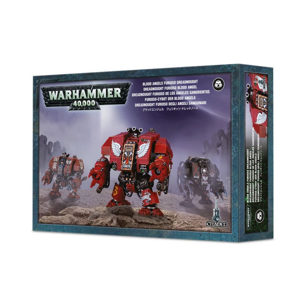 Games Workshop - Warhammer 40k - Blood Angels Furioso Dreadnought - Guerriers