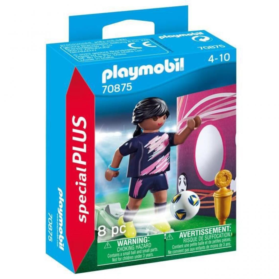 Playmobil - PLAYMOBIL - 70875 - Joueuse de football - Playmobil
