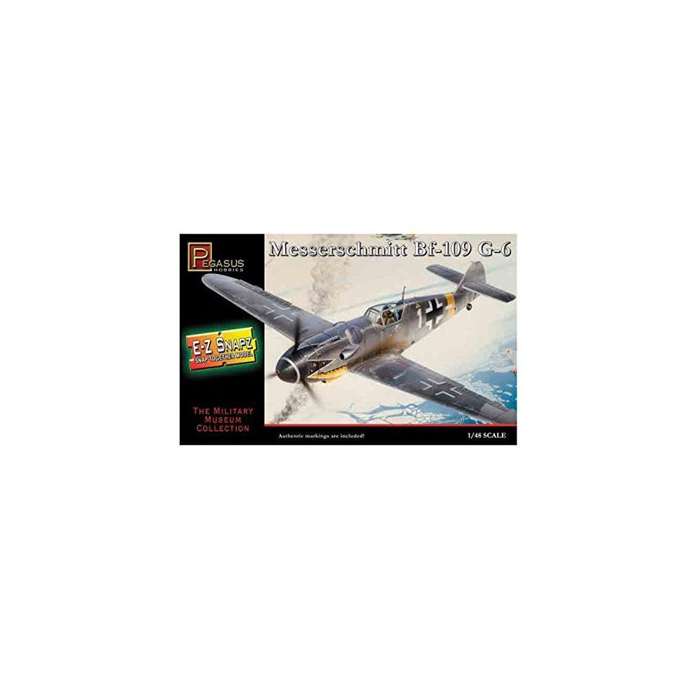 Pegasus Hobbies - Pegasus Hobbies Messerschmitt BF109G6 1/48 Scale by - Avions RC