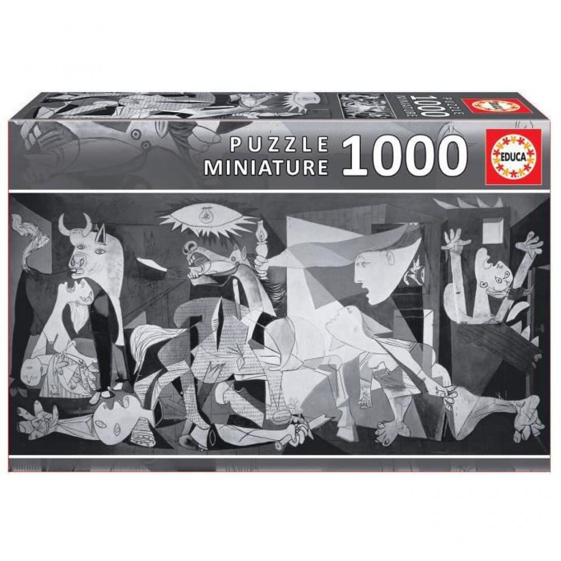 Educa - EDUCA - Puzzle GUERNICA miniature 1000 pieces - Animaux
