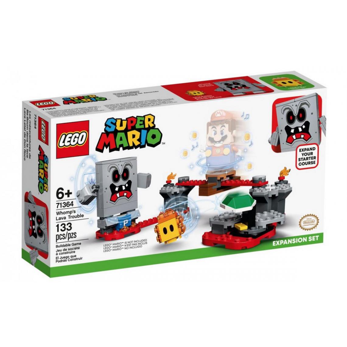 Lego - 71364 Ensemble d Extension La forteresse de lave de Whomp LEGO® Super Mario - Briques Lego