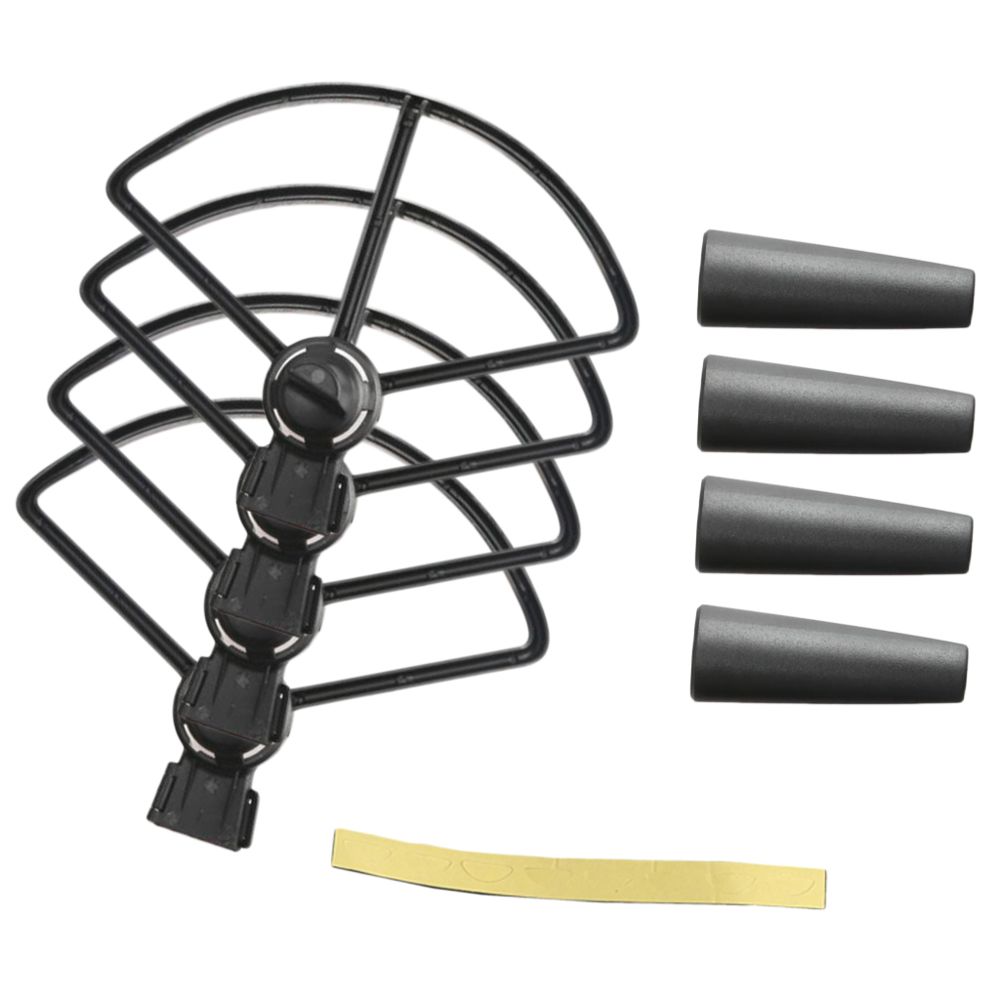 marque generique - 1 protection de hélice de protection réglée avec train d'atterissage pour dji spark-drone noir - Accessoires et pièces