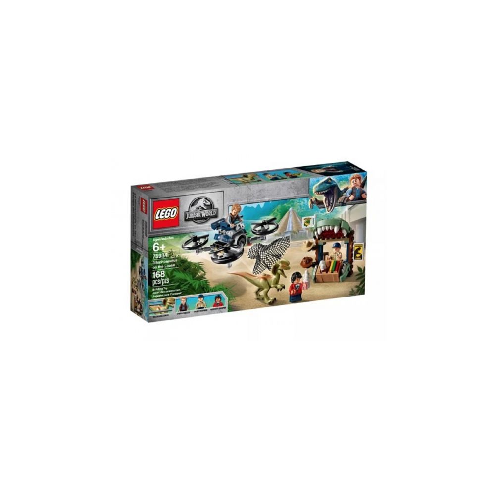 Lego - 75934 Dilophosaure en liberte LEGO Jurassic World - Briques Lego