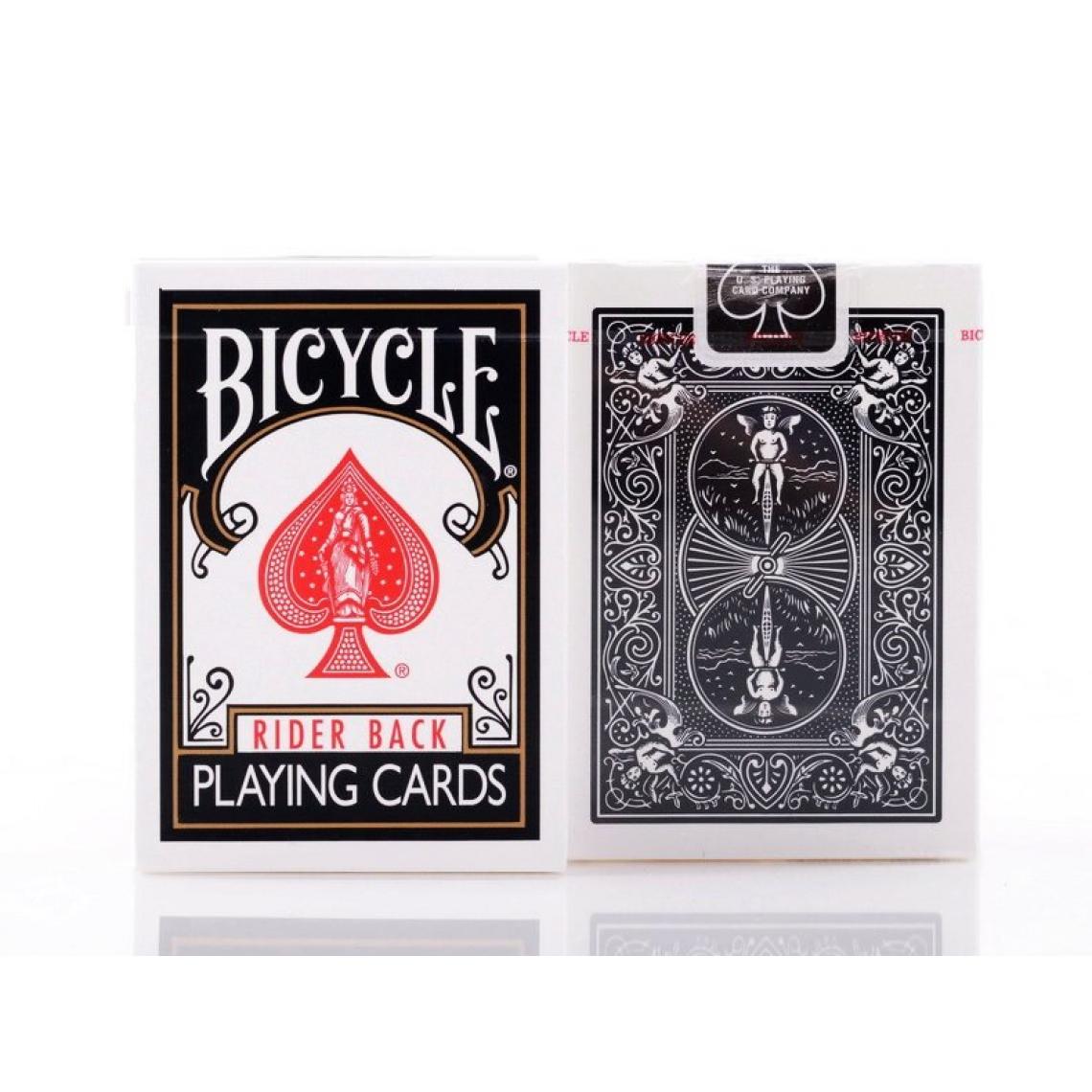 Universal - 1PCS Bike Classic Black Deck Magic Card Poker Poker Fermer Magicien professionnel Freeboat Stage Trucs magiques | Trucs magiques(Le noir) - Jeux de cartes