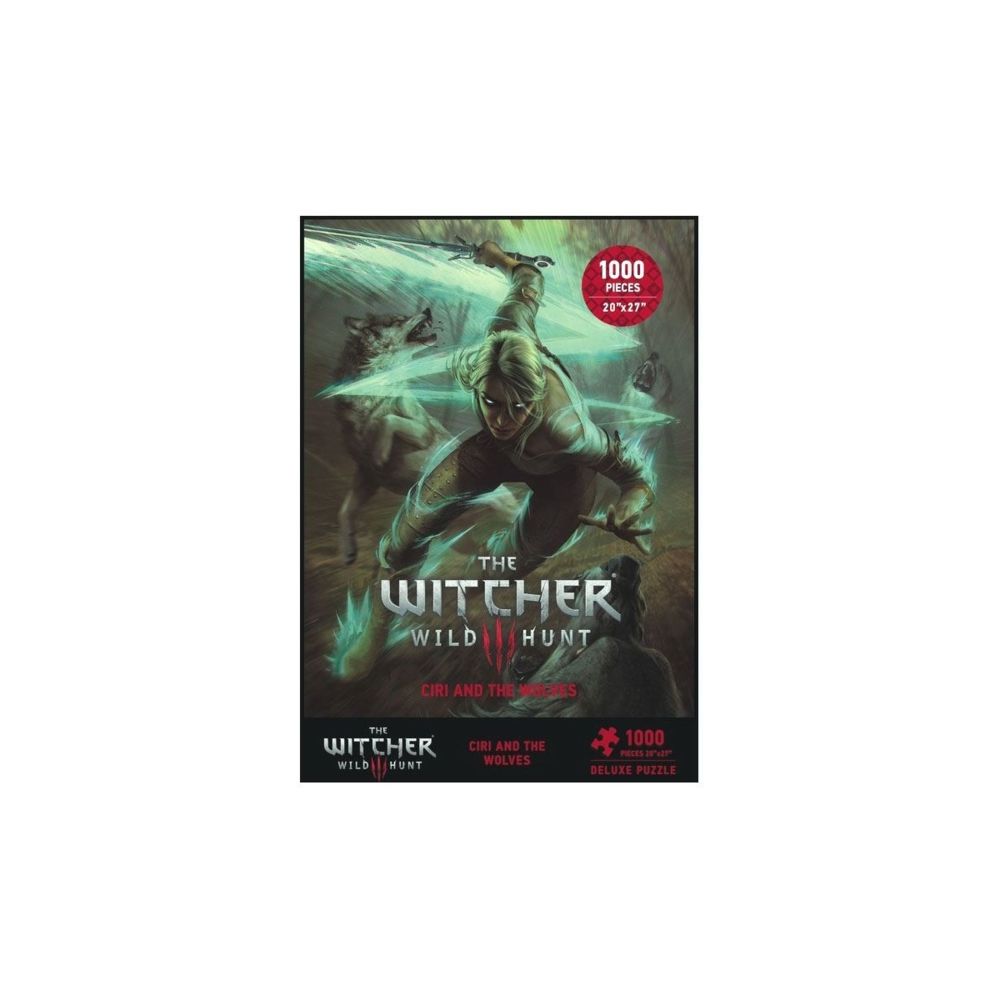 Dark Horse - The Witcher 3 Wild Hunt - Puzzle Ciri and the Wolves - Puzzles 3D