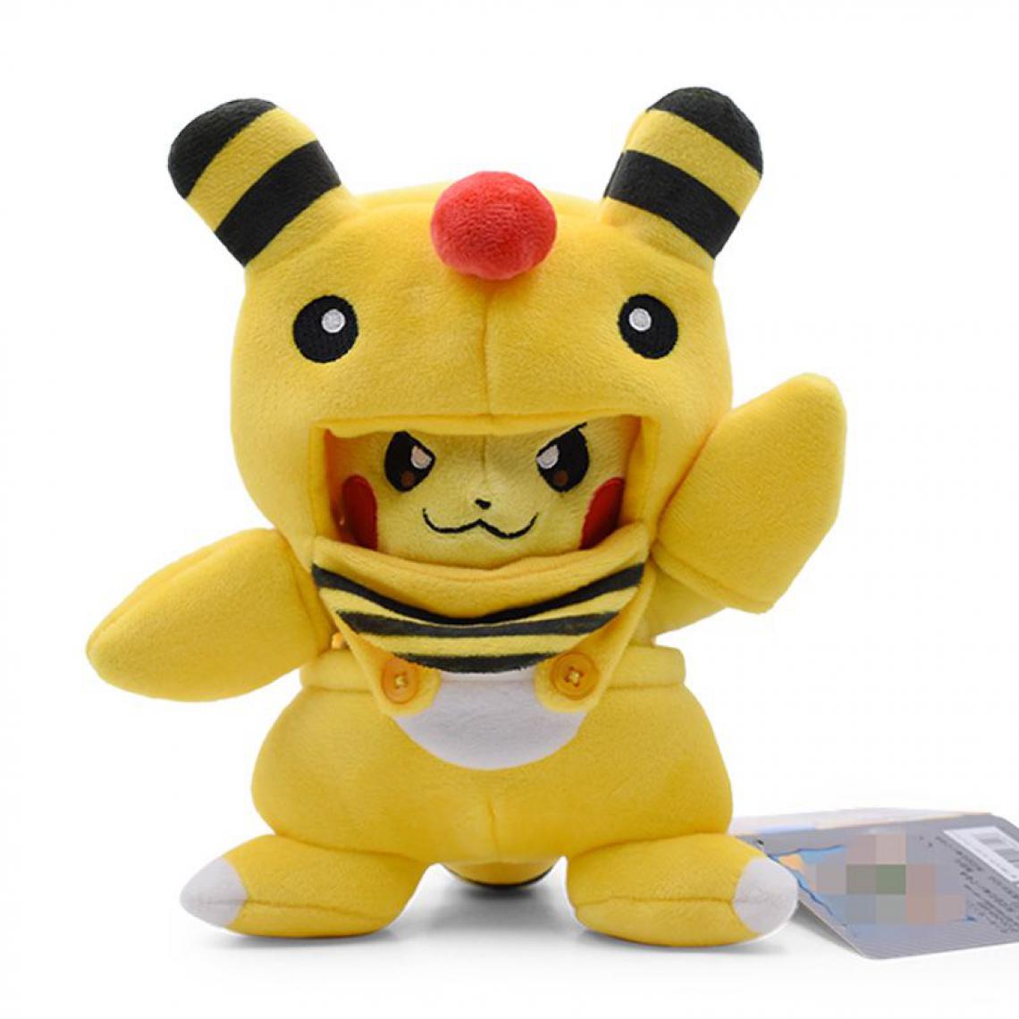 Generic - Poupée en peluche pokémon  Denryu Pikachu - Jaune  - Animaux