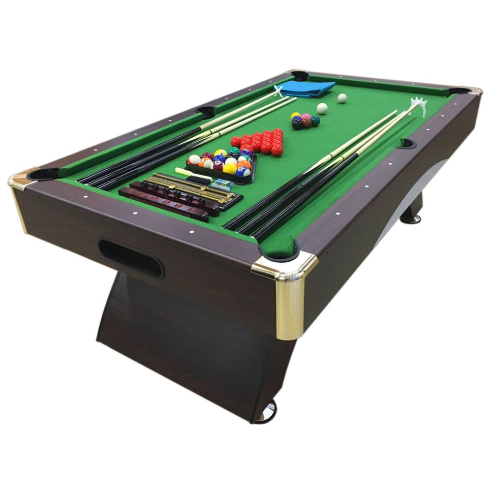 Simba - BILLARD AMERICAIN - NEUF - table de billard Snooker 7 ft Annibale FULL OPTIONAL - 188 x 94 cm - Tables de billard