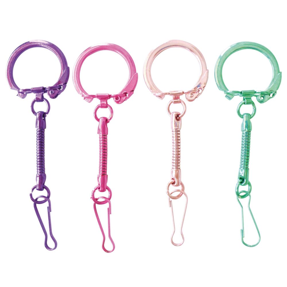 Créacord - Porte-clés et mousqueton 10 couleurs - Créacord - Perles