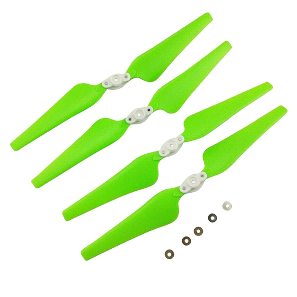 marque generique - 4x hélices quadcopter pliables pour syma x8c x8g x8w x8hw x8hc x8hg vert - Accessoires et pièces