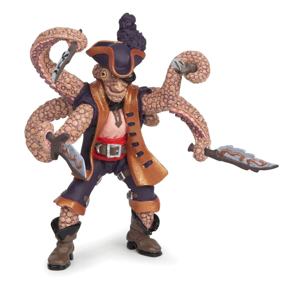 Papo - Figurine pirate mutant pieuvre - Heroïc Fantasy