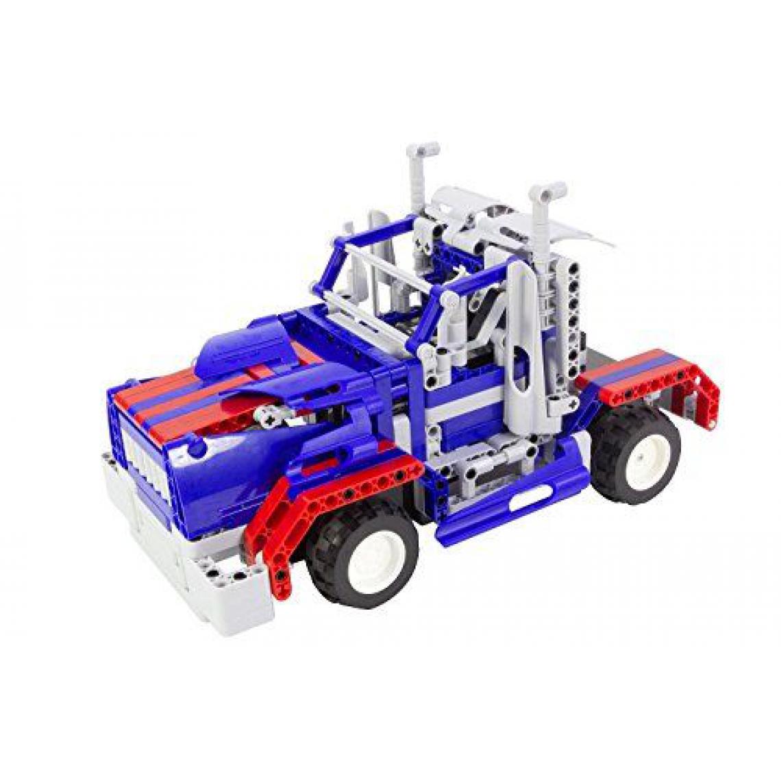 Inconnu - Teknotoys - 85000014 - Jeux de construction télécommandé - Active Bricks RC - 2 en 1 - Camion & Voiture de sport. bleu - Briques et blocs