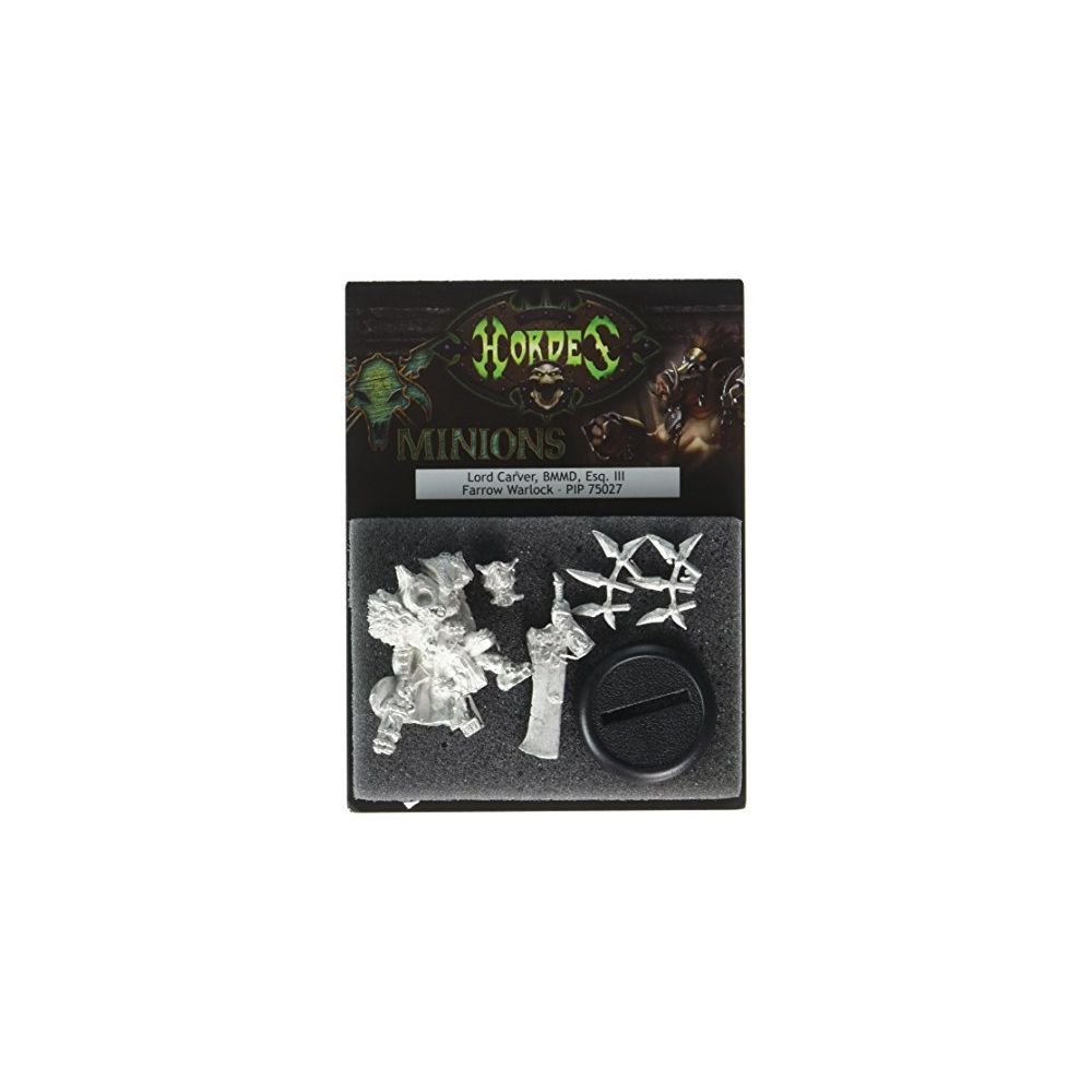 Privateer Press - Privateer Press Hordes - Minion Lord Carver Esquire III Model Kit - Figurines militaires