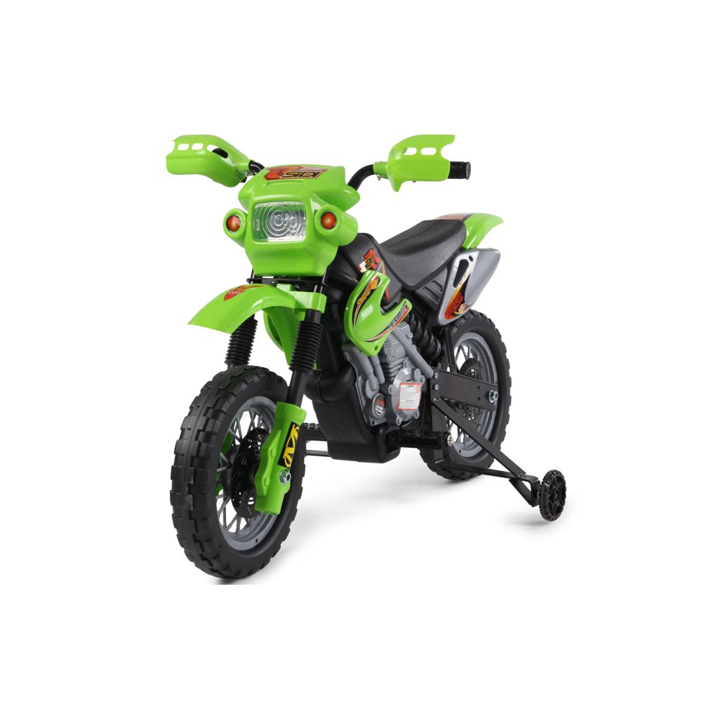 Fast And Baby - Moto électrique pour enfant 6V verte FAST AND BABY - Véhicule électrique pour enfant