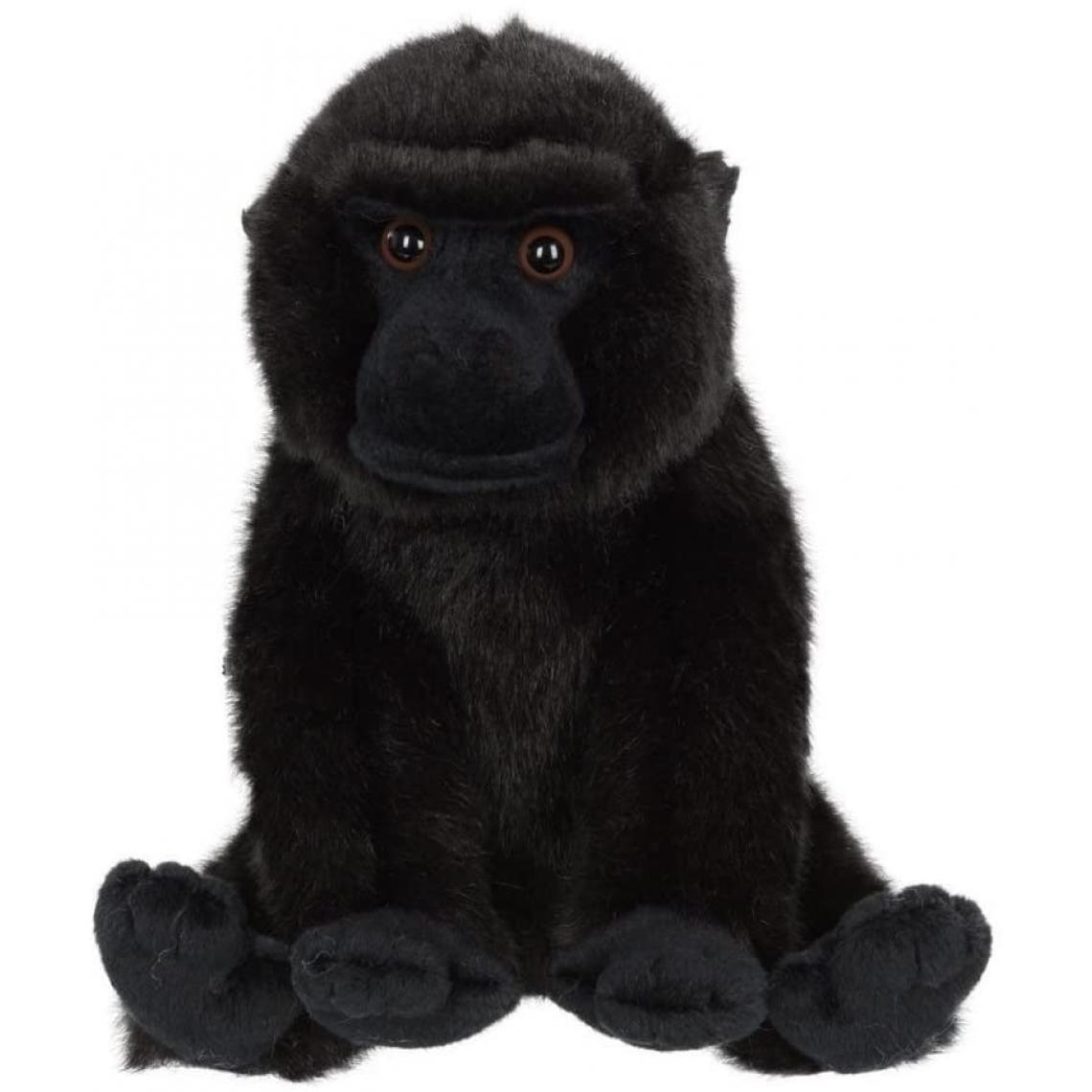 Wwf - peluche gorille de 17 cm noir - Animaux