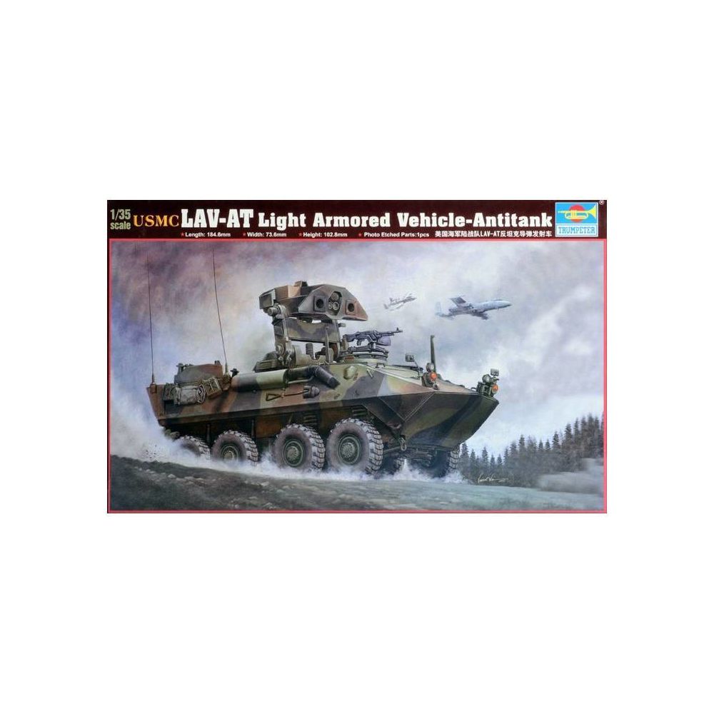 Trumpeter - Maquette Véhicule Usmc Lav-at Light Armored Vehicle Antitank - Chars
