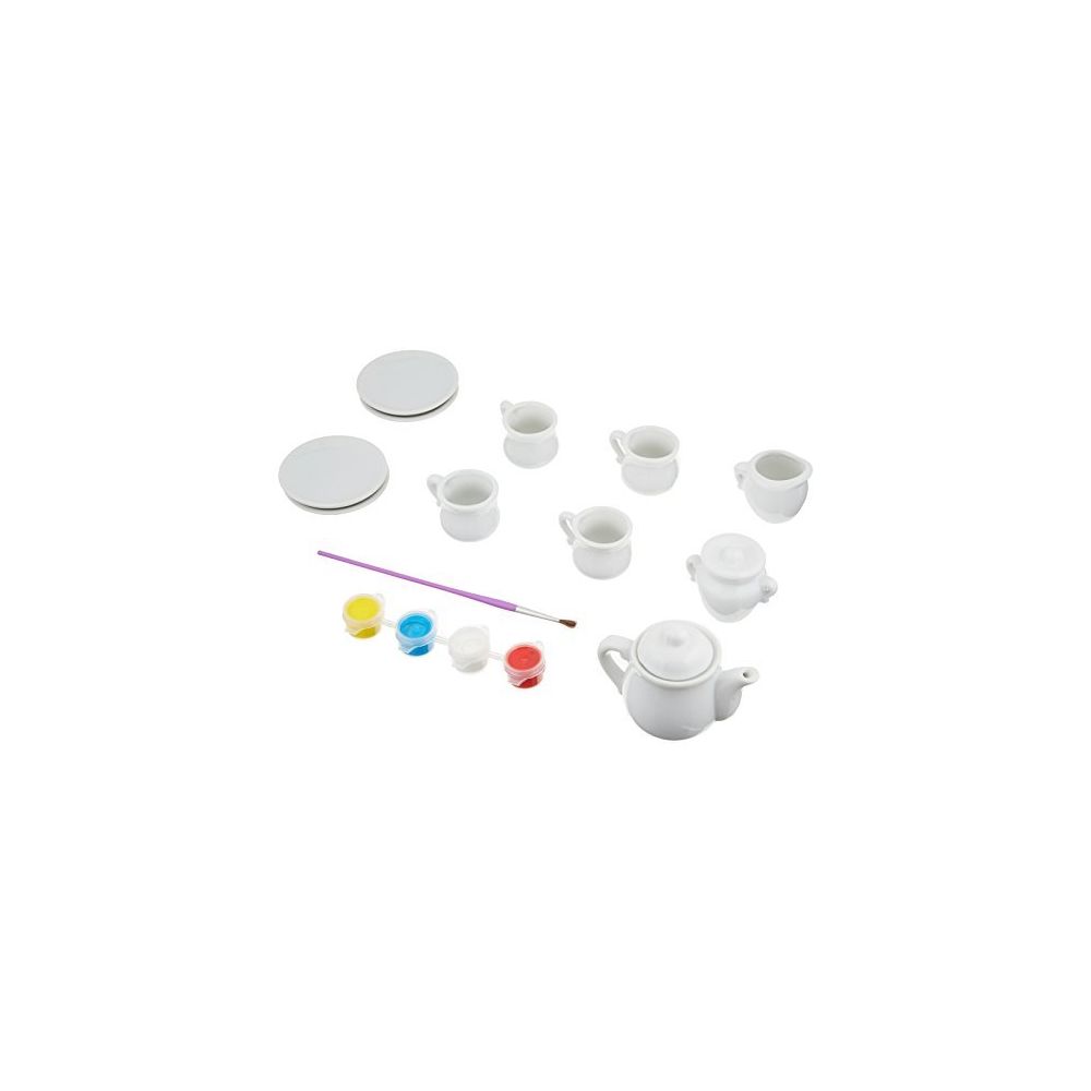 4M - 4M Paint Your Own Mini Tea Set - Kits créatifs