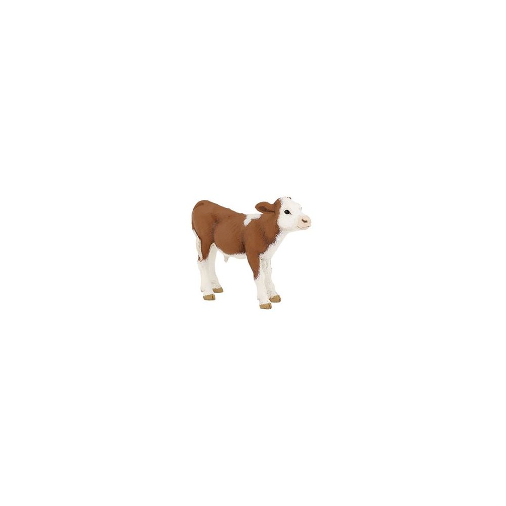 Papo - Figurine vache Simmental : Veau - Animaux