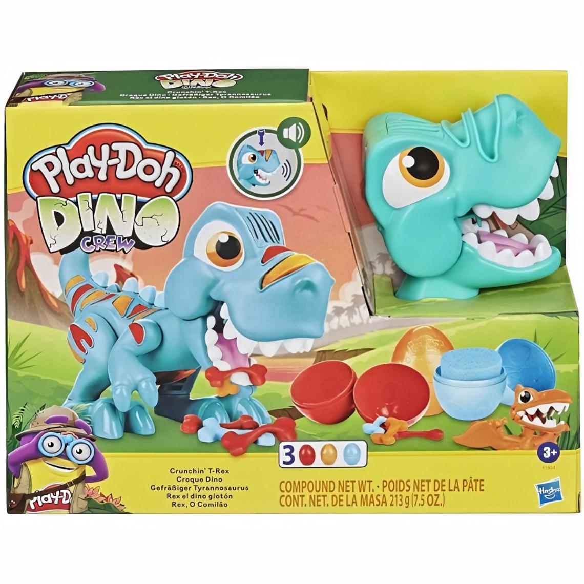 Playdoh - Play-Doh Animal Crew– Pâte A Modeler - Croque Dino - Modelage