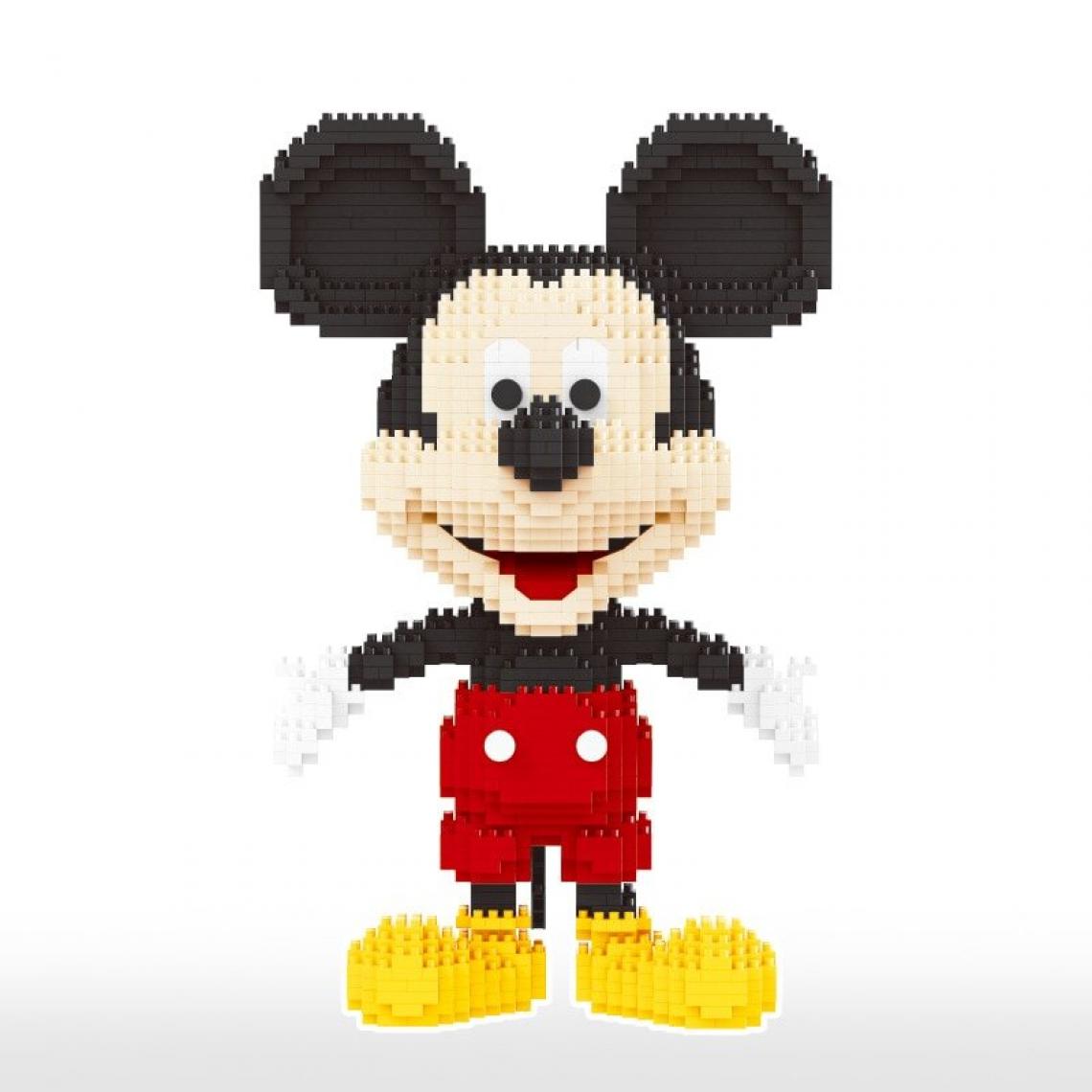Universal - Disney 1831PCS + Mickey Mouse Diamant Bloc Modèle 3D Souris Classique Construction Brique Numérique(Le noir) - Mangas