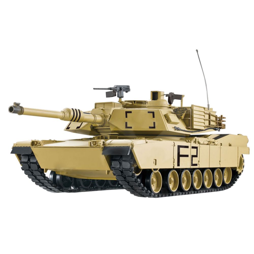 Amewi - U.S. M1A2 1/16 SONS ET FUMEE QC Edition - Voitures RC