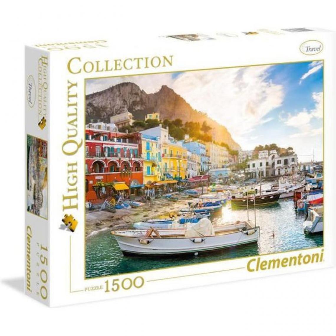 Clementoni - PUZZLE 1500 pieces - Capri - 59 X 84 cm - Animaux