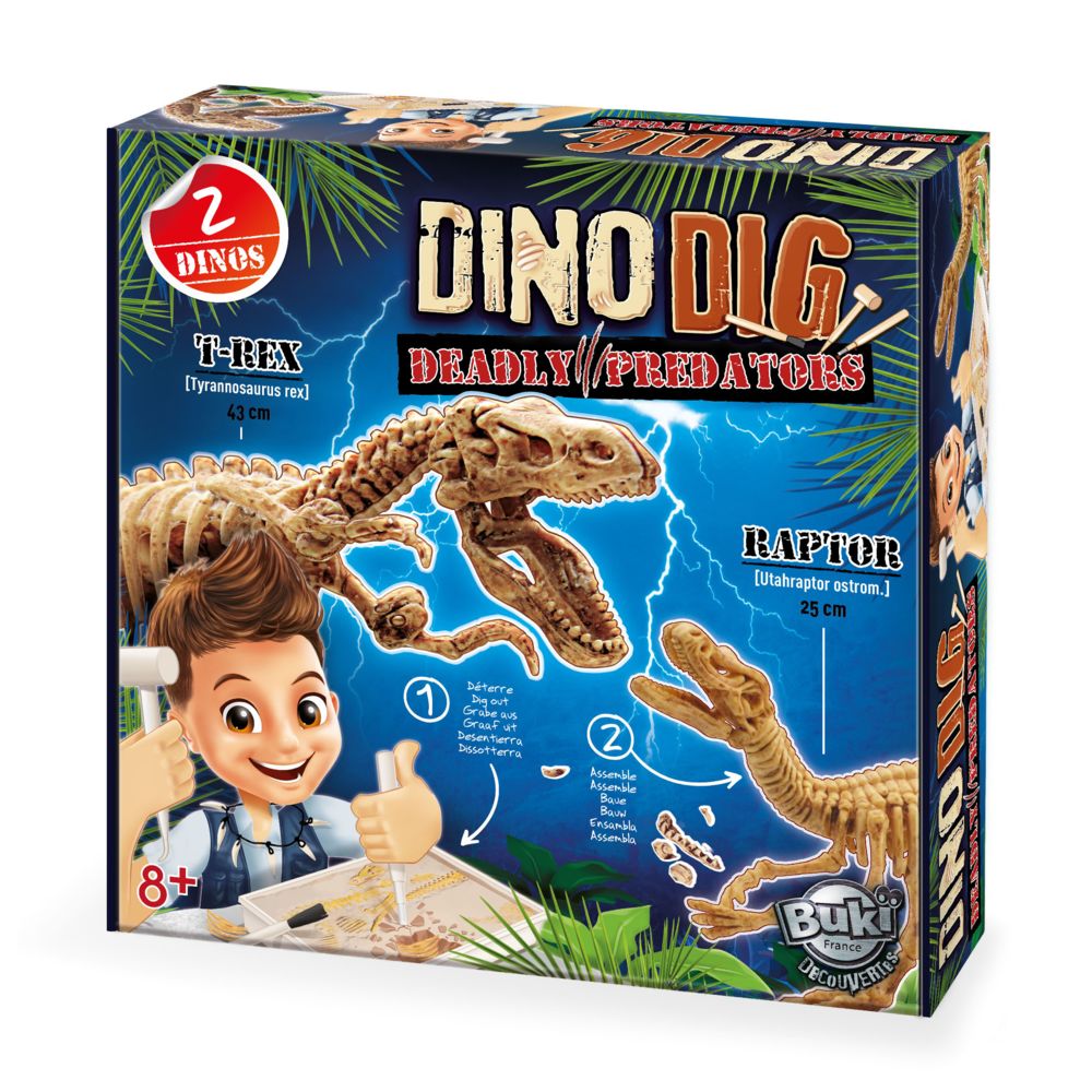Bukifrance - Dino dig - 2139 - Jeux éducatifs