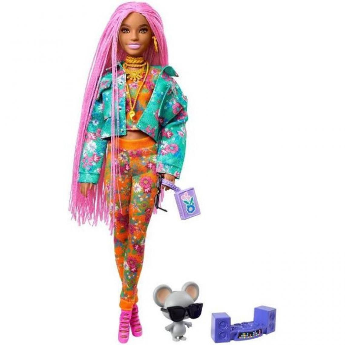 Barbie - Barbie - Barbie Extra Souris DJ - Poupée Mannequin - Des 3 ans - Poupées