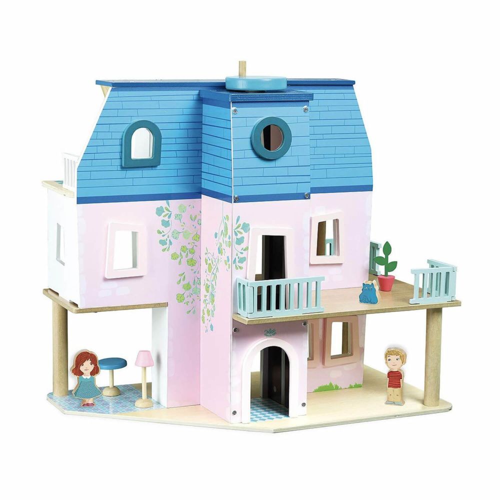 Vilac - Ma maison de poupée en bois - Maisons de poupées