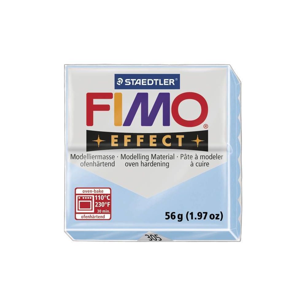 Fimo - Pâte Fimo 57 g Effect Pastel Bleu aiguemarine 8020.305 - Fimo - Modelage