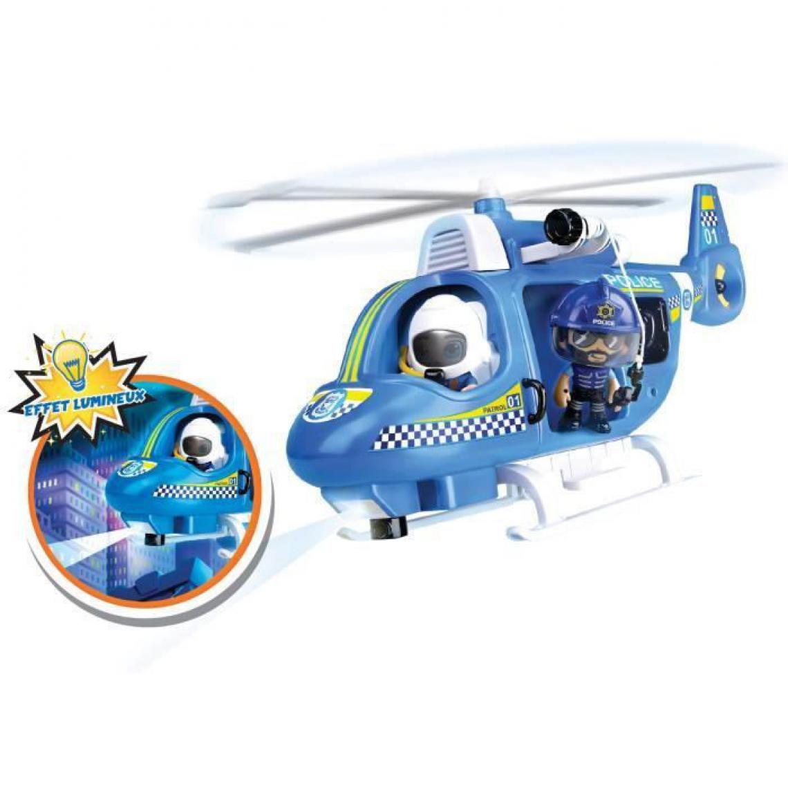 Splash Toys - Pinypon Action - L'hélicoptere de police - 1 figurine incluse - Films et séries