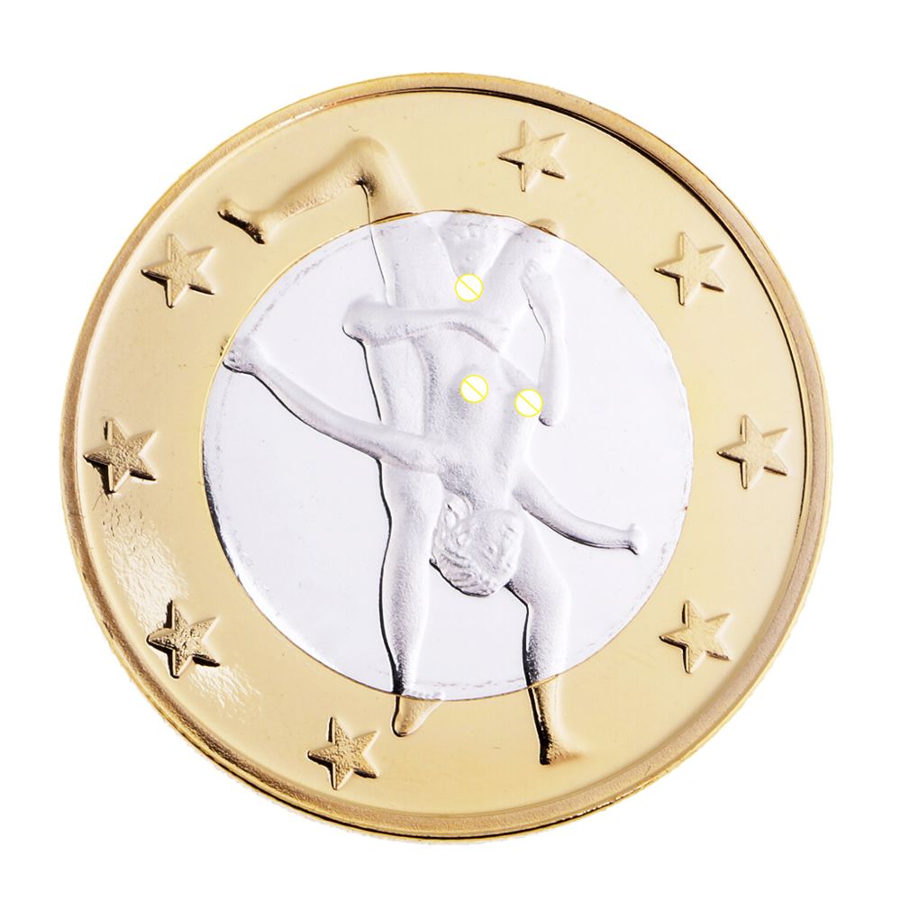 marque generique - sexe sexy amour pièces de monnaie jouet jeu de rôle amour jouets euro pièces commémoratives jouets # 3 - Jeux de stratégie