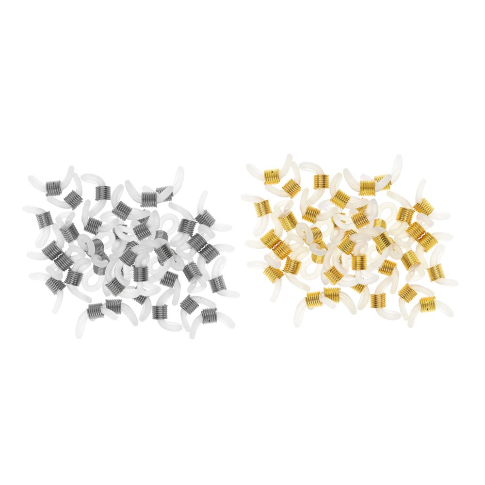 marque generique - Boucles de Lunettes de Chaîne en Silicone - Perles
