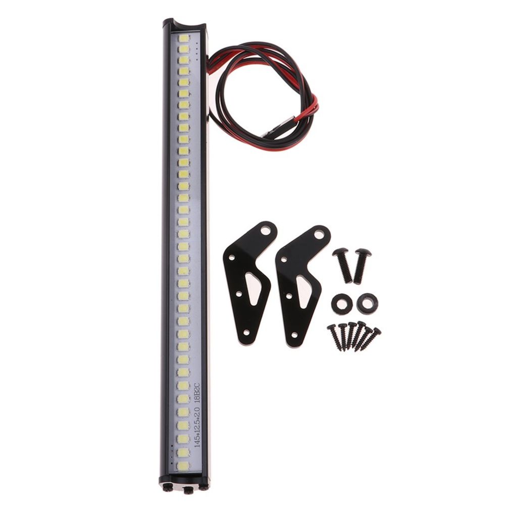 marque generique - LED Light Bar Bright Lamp Pour Axial SCX10 D90 TRX4 1/10 Rock Crawler - Accessoires et pièces