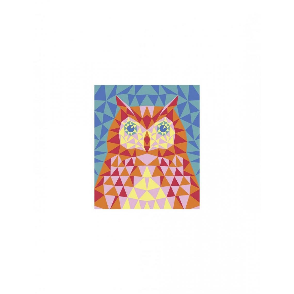Juratoys-Janod - Loisir creatif sables colores theme oiseaux - Image autocollante