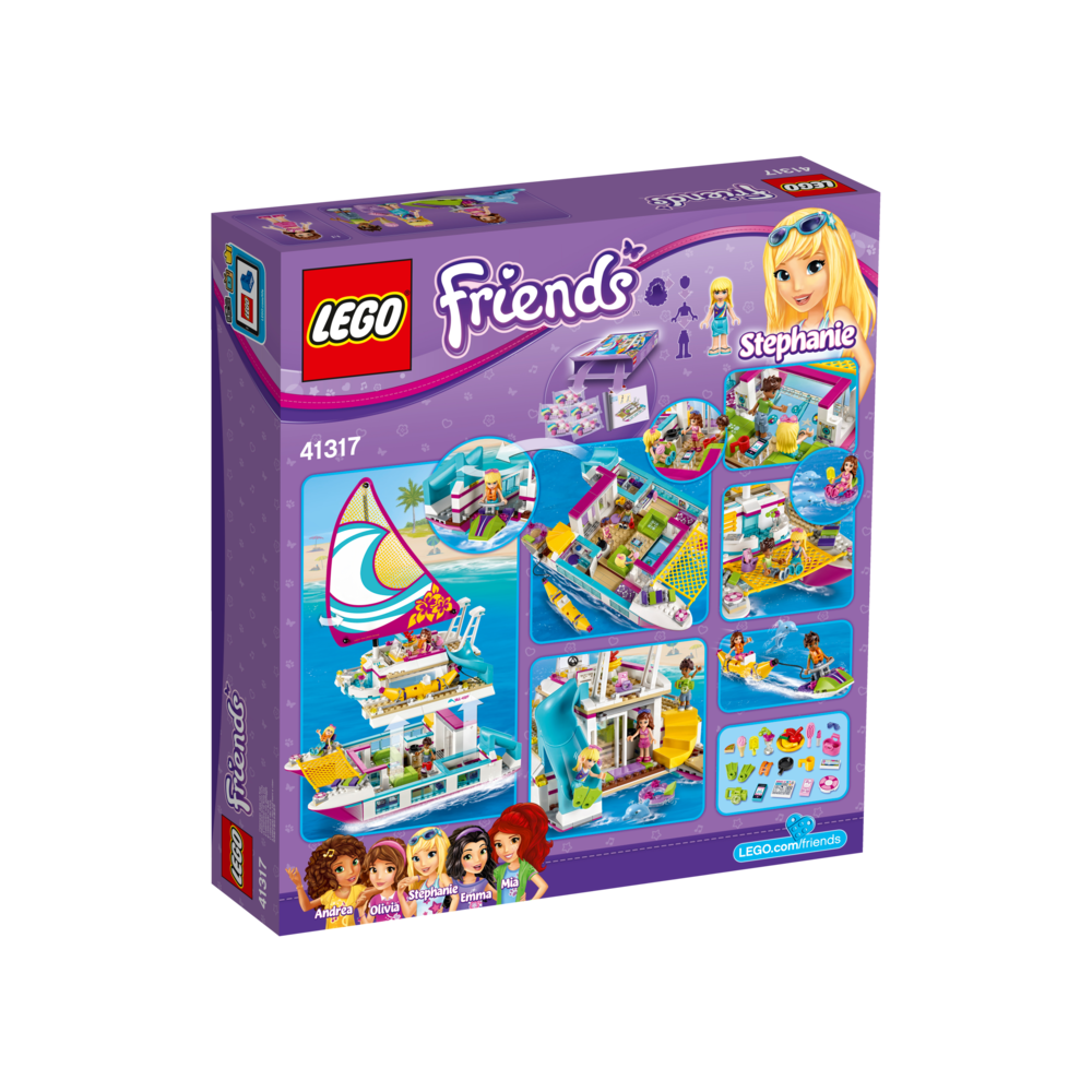 Lego - LEGO® Friends - Le catamaran - 41317 - Briques Lego