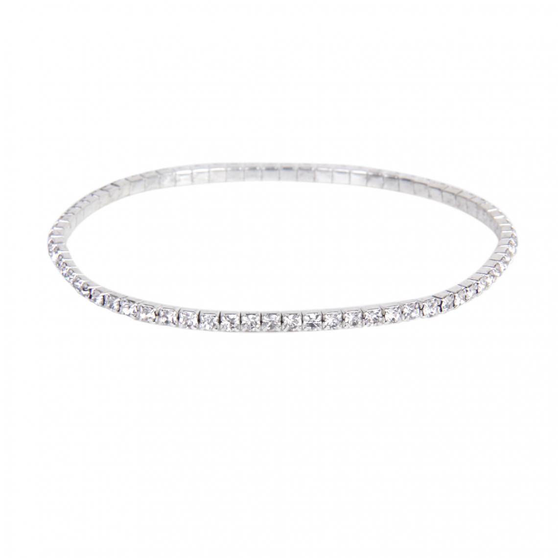 marque generique - Bracelet De Cheville à Une Seule Rangée De Diamants En Cristal ANKLET Chaîne De Mariée MARIAGE Multicolore - Perles
