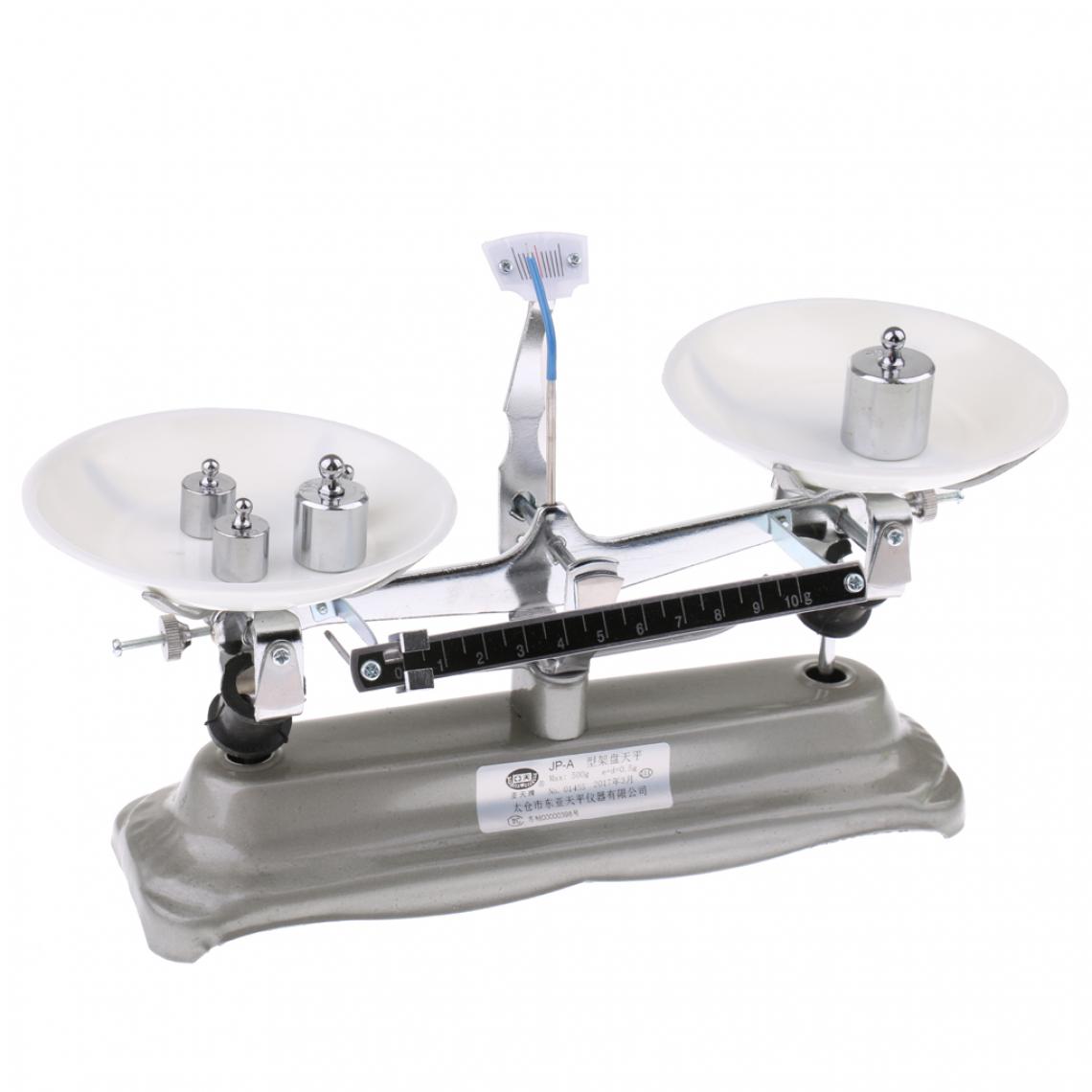 marque generique - Balance de table de 500 grammes avec poids pour outils de laboratoire - Jeux éducatifs